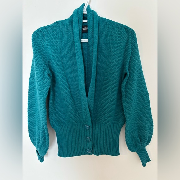Soaked In Luxury Sweaters - Soaked in Luxury Women’s Teal Cardigan - Size Small